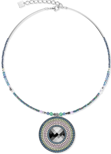 Фото Колье Blue-Green-Lilac Coeur de Lion 5036/10-0754