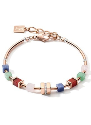 Фото Браслет Rose Gold Multicolor Coeur de Lion 5058/30-1561