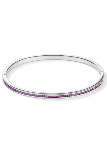 Фото Браслет Amethyst-Silver 17 см Coeur de Lion 0129/33-0843