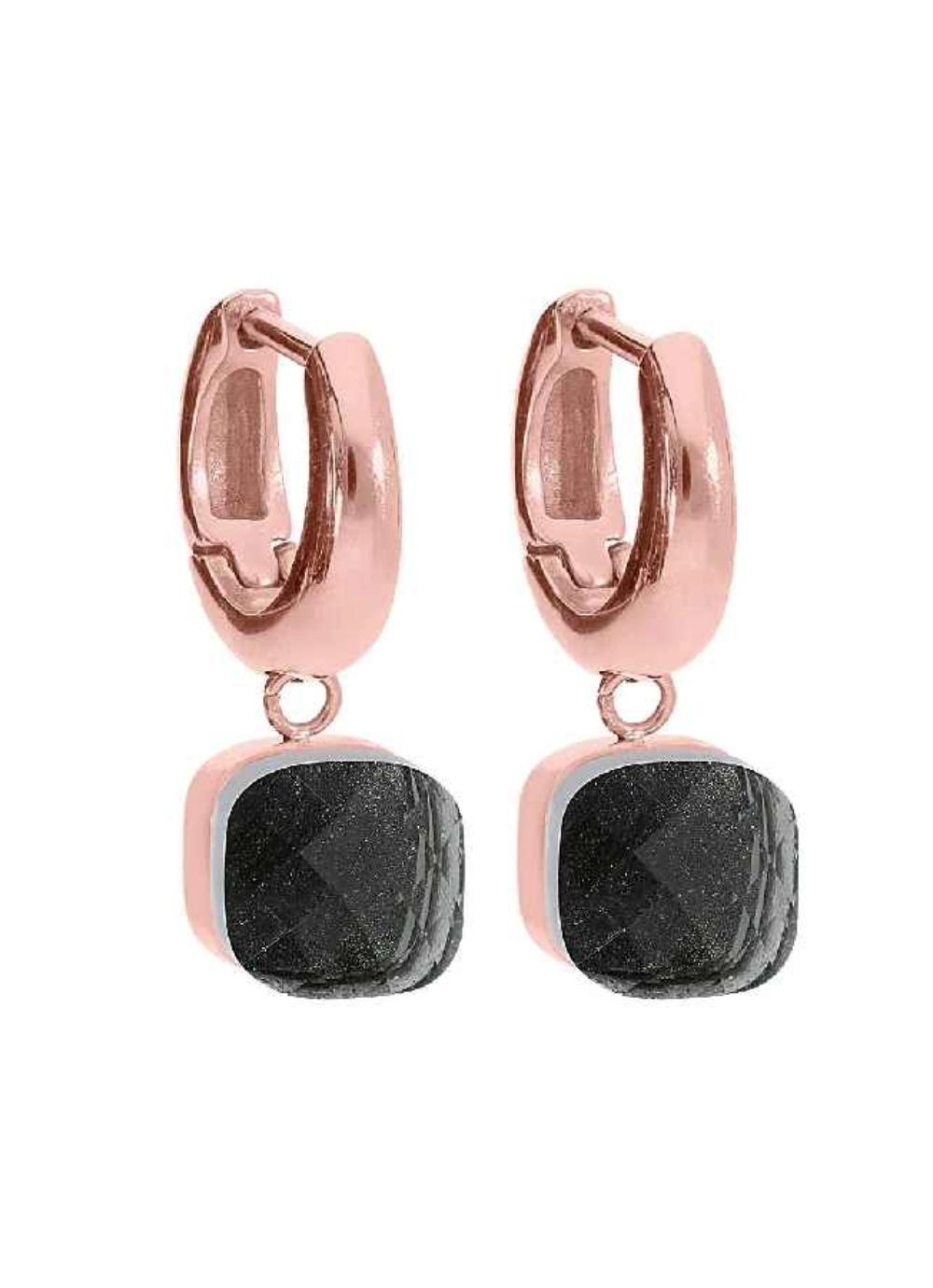 Фото Серьги Firenze smoked topaz 300144 BR/RG