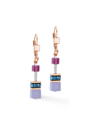 Серьги Purple-Blue Coeur de Lion 2838/20-0807