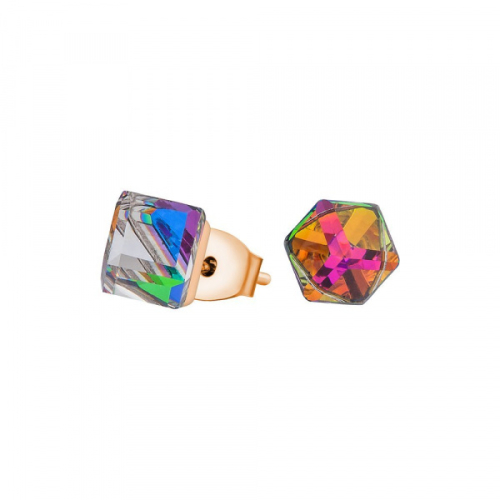 Пусеты Crystal Heliotrope Fiore Luna SWE1127/1 CH S