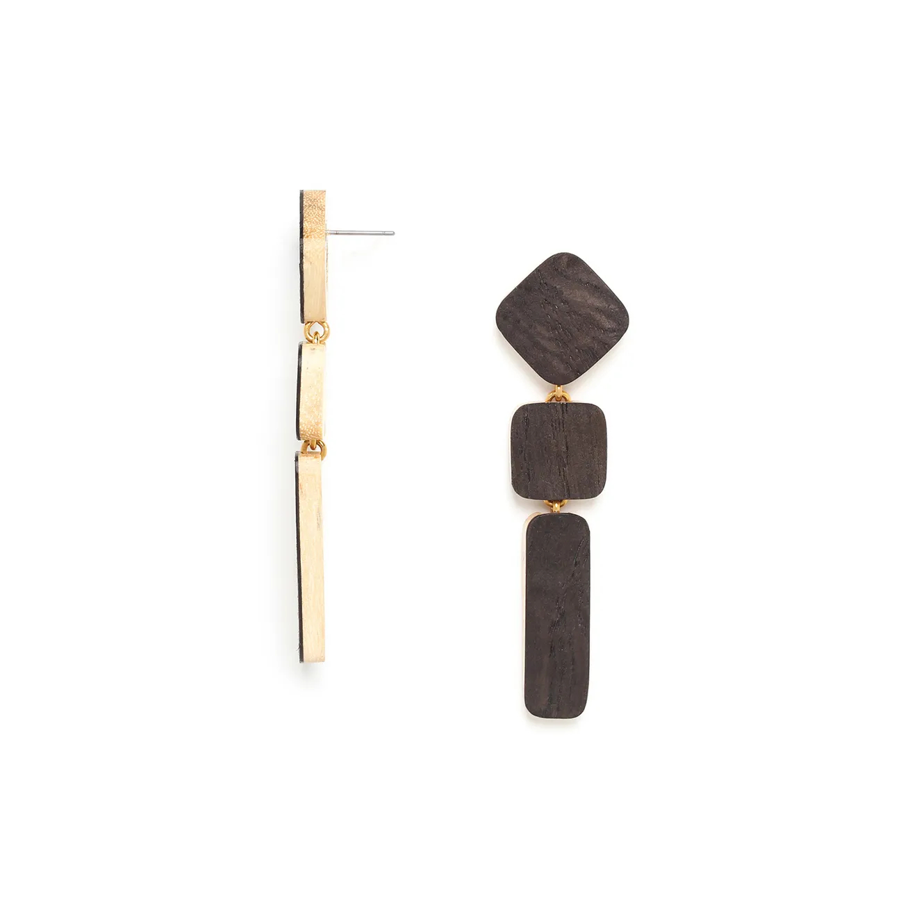 Фото Серьги Wenge Nature Bijoux NB22.1-12-77230