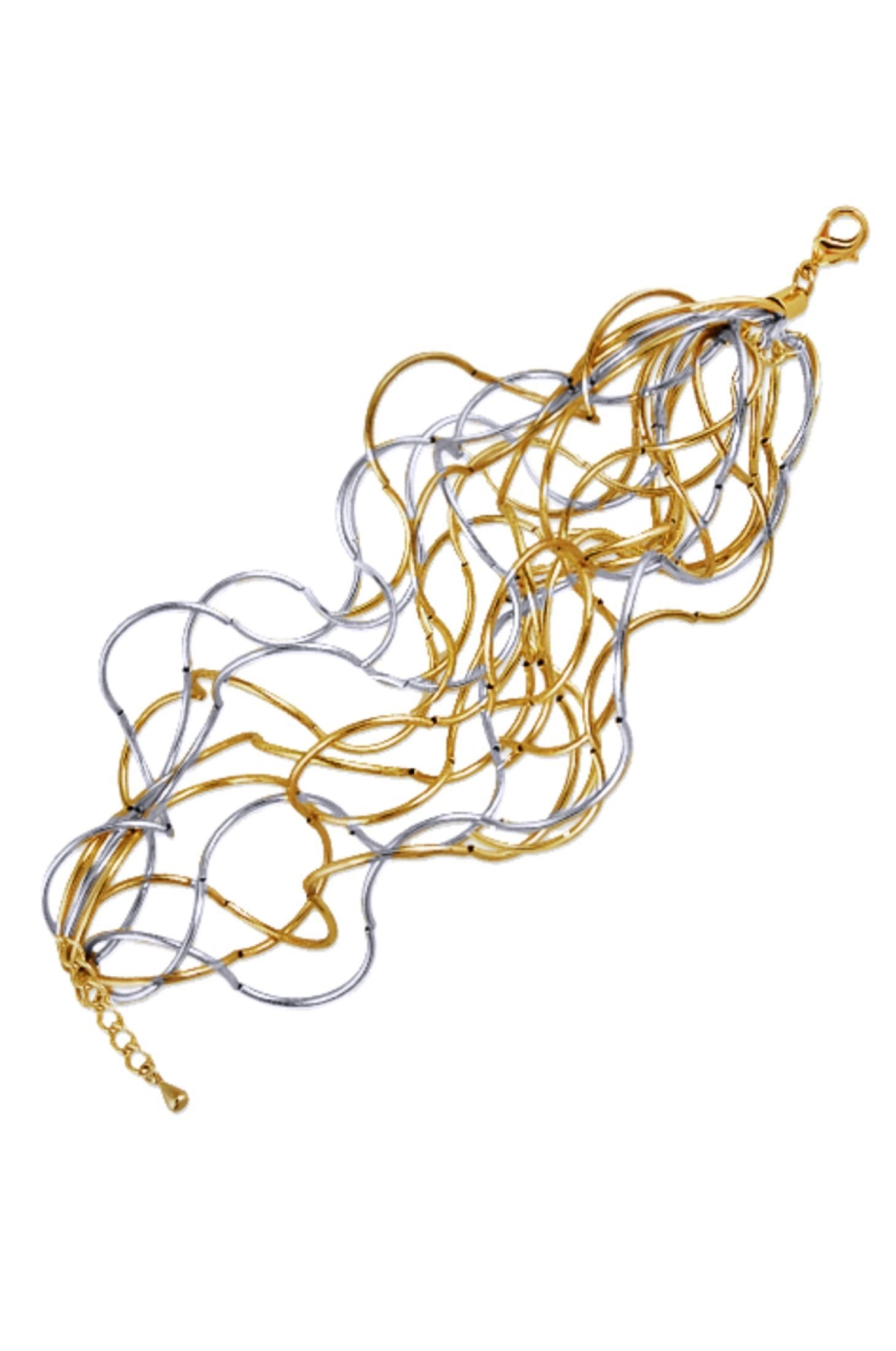Фото Браслет Silver/Gold Uvelina BS05 0602GR-00B