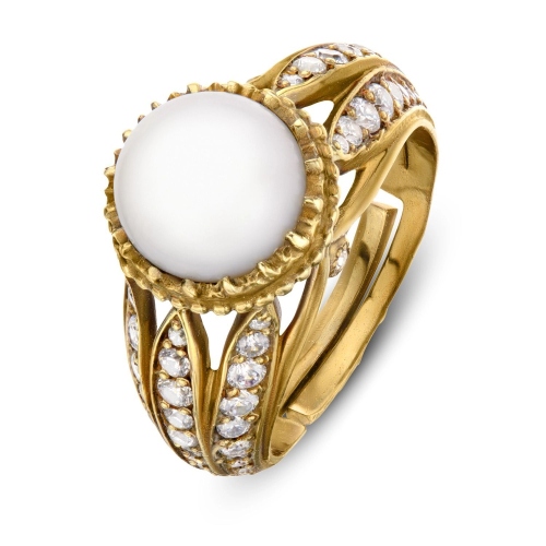 Фото Кольцо FLORA DI PERLE Fiore di Firenze AN1102