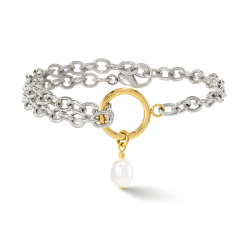 Фото Браслет bicolor Coeur de Lion 1104/30-1426