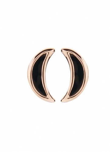 LES JARDINS серьги UNI RG BLACK 340133