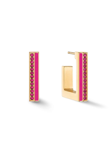 Фото Пусеты Pink-Gold Coeur de Lion 0133/21-0416