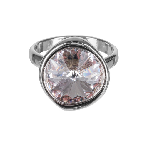 Кольцо Crystal Fiore Luna K1902.M1 BW/S