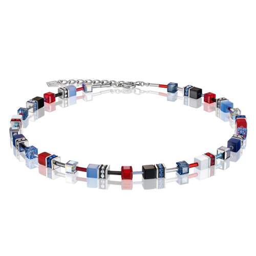 Фото Колье Blue-Red Coeur de Lion 2838/10-0703