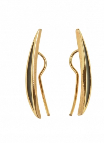 LES JARDINS серьги VISUA RG BLACK 340142