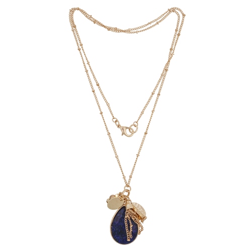 Колье NATURAL LAPIS Fiore Luna LN5123 BL/RG