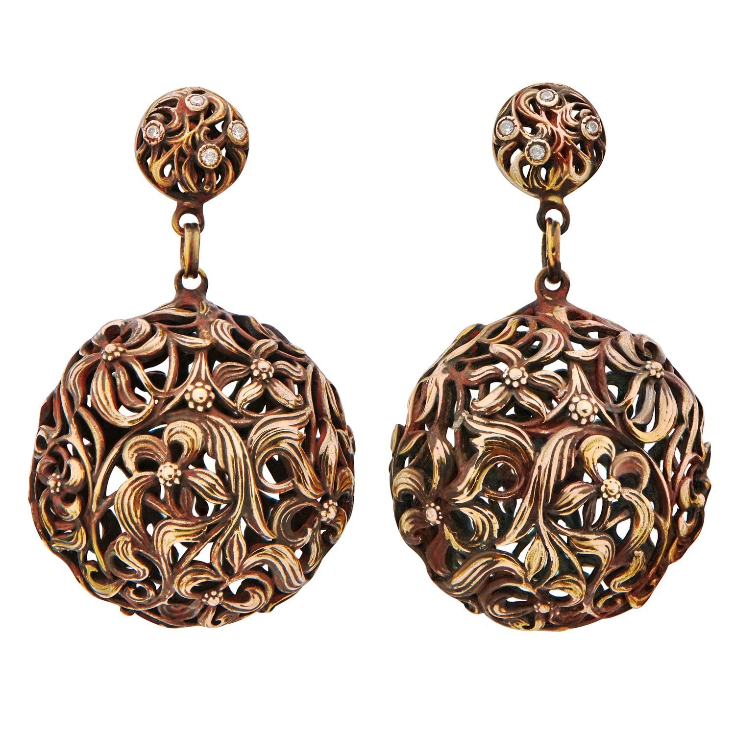 Фото Серьги PALLA DI FIORI Fiore di Firenze OR1901
