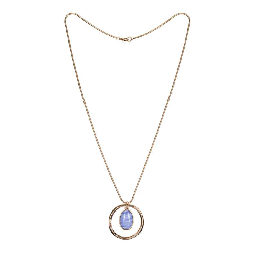 Колье SAPPHIRINE AGATE Fiore Luna LN5141 BL/G