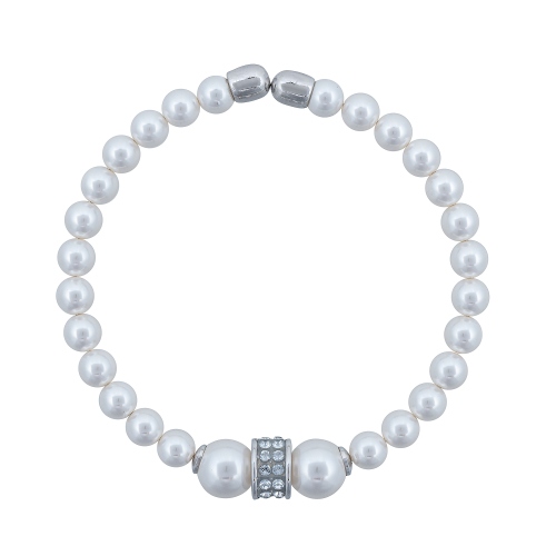 Браслет Cylinder Crystal Fiore Luna C2408PE-B02.1 BW/S