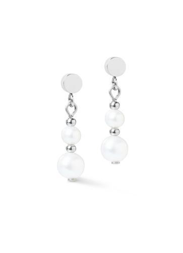 Фото Серьги White-Silver Coeur de Lion 1137/21-1417
