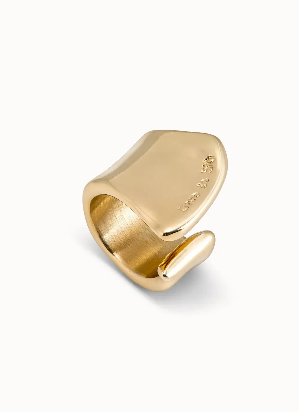 Кольцо The Crevice с золотом UNOde50 ANI0248ORO000XL