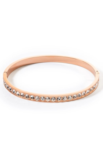 Фото Браслет Crystal-Rose gold 19 см Coeur de Lion 0131/37-1822