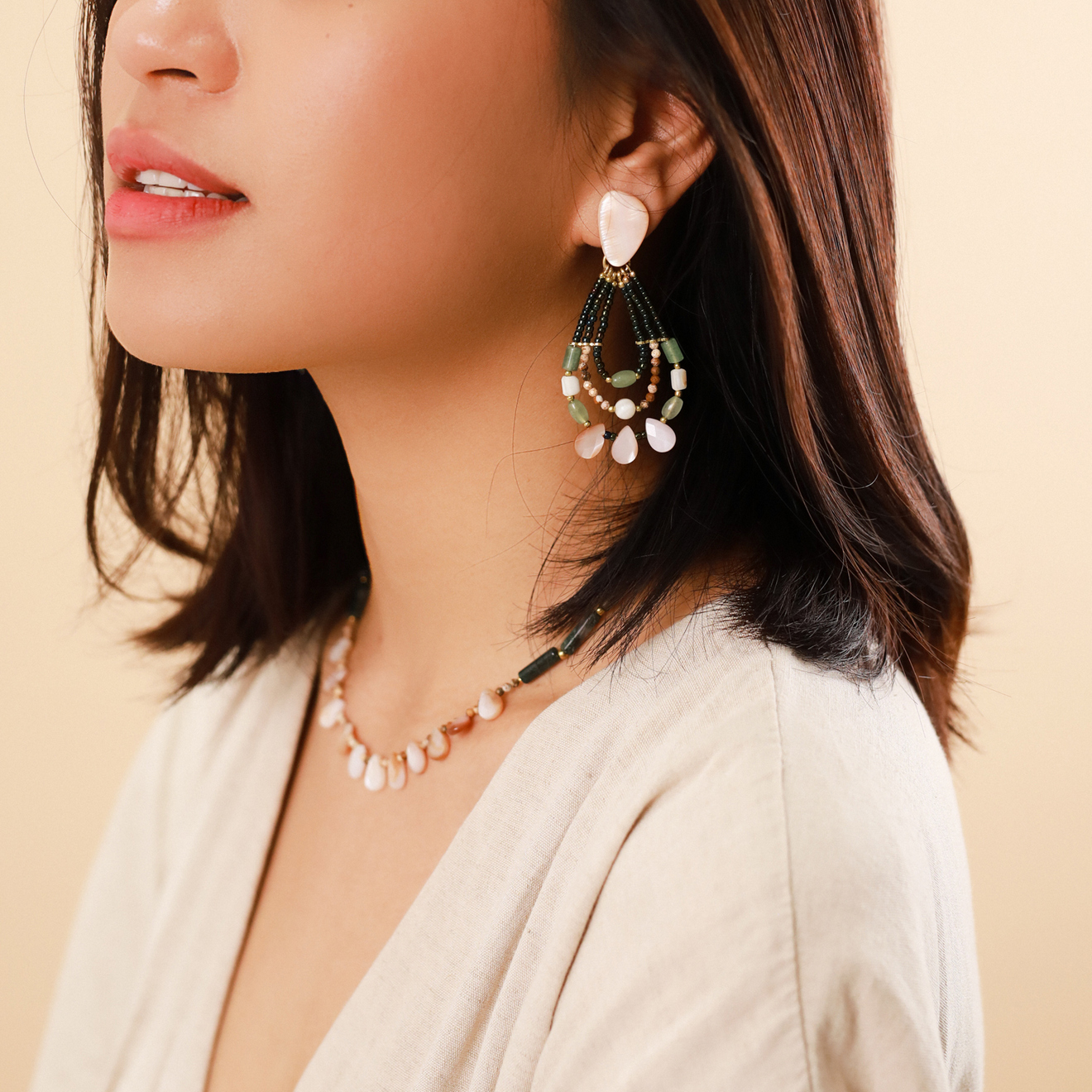 Фото Серьги Menthe a l`eau Nature Bijoux 12-78132
