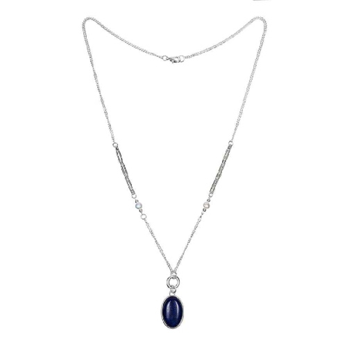 Фото Колье NATURAL LAPIS Elegia Fiore Luna LN5152 BL/S
