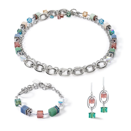 Фото Браслет Multicolor Gemstone Coeur de Lion 4520/30-1561
