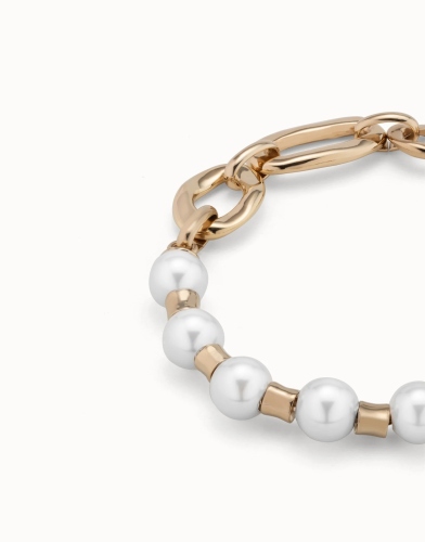 Фото Браслет Pearl & Match с золотом UNOde50 PUL2364BPLORO0L