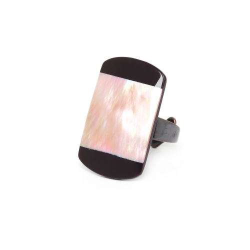 Фото Кольцо Choco rose Nature Bijoux 19-24350