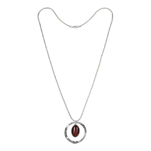 Фото Колье COFFE AGATE Elegia Fiore Luna LN5146 BR/S