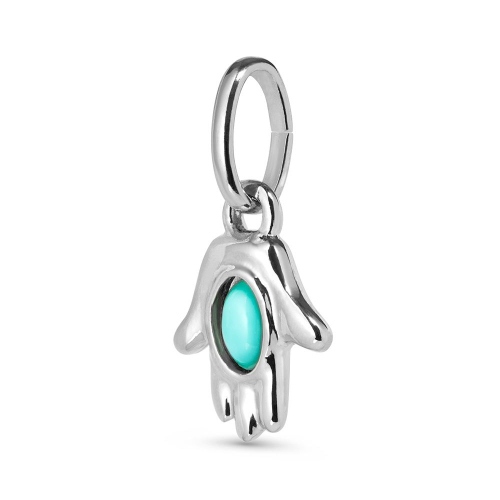 Фото Подвеска HAMSA с серебром UNOde50 CHA0216TQSMTL0U