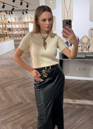 Фото Колье "Хромосомы" Claudio Canzian CC00205212 gray