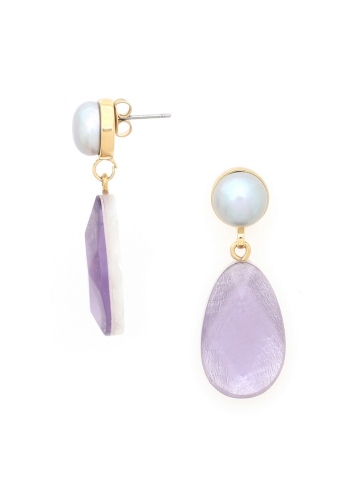 Фото Серьги Lavender Nature Bijoux NB25.1-12-90103
