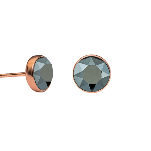 Пусеты Jet Hemitate Fiore Luna SWE297 JH RG