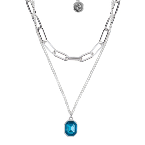 Фото Колье Aquamarine Elegia Fiore Luna LN6103 S