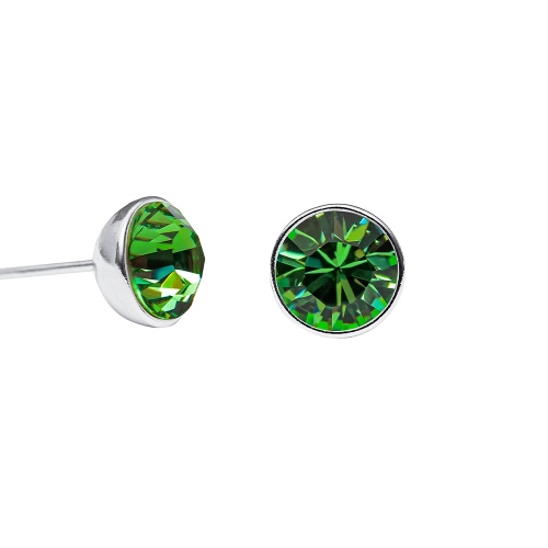 Фото Пусеты Fern Green Kristal Fiore Luna SWE298 FG S