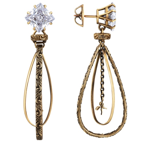 Фото Серьги VIVIENNE Fiore di Firenze OR1605 CRYSTAL