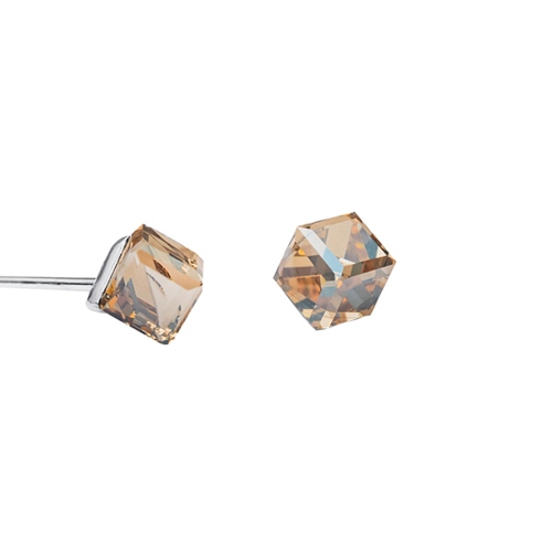 Фото Пусеты Crystal Golden Shadow Kristal Fiore Luna SWE1127/1 CGS S