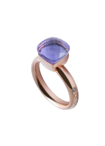 Фото Кольцо Firenze medium orchid 18.5 мм Qudo 611986 R/RG