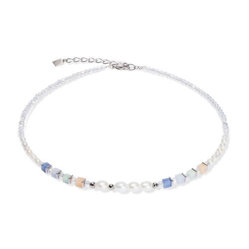 Фото Колье Cosmic Pearls soft silver Coeur de Lion 1135/10-1522