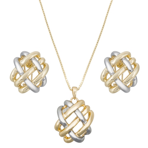 Комплект колье+серьги Fiore Luna SG205896E-001 G