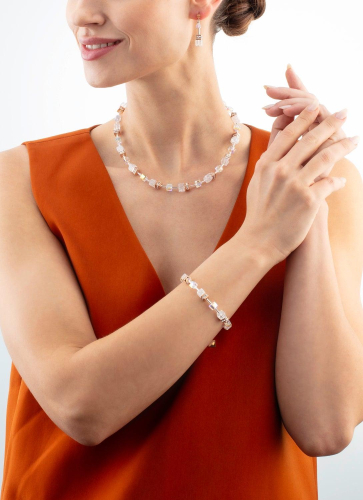 Фото Серьги White-Rose Gold Coeur de Lion 3018/21-1425