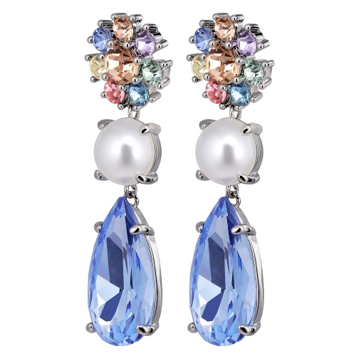 Серьги MISIA SS LIGHT BLUE_PASTEL