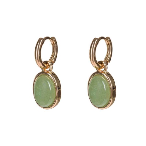Фото Серьги GREEN AVENTURINE Fiore Luna Classic Fiore Luna LE1204 G/G