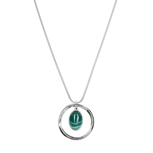 Фото Колье GREEN QUARTZ Elegia Fiore Luna LN5144 G/S