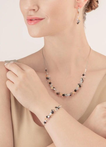 Фото Серьги Black-Crystal  Coeur de Lion 4639/21-1318