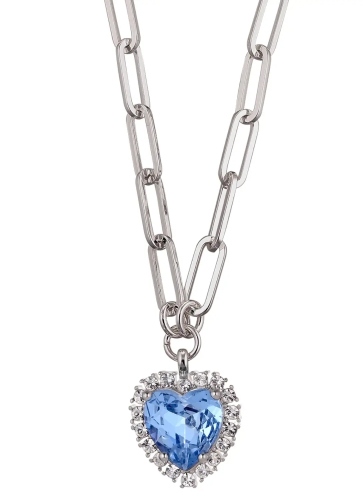 Фото Колье SIMONA SS LIGHT BLUE Dyrberg Kern 420057 BL/S