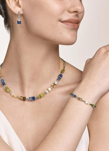 Фото Браслет Blue-Brown-Olive Coeur de Lion 5020/30-0750