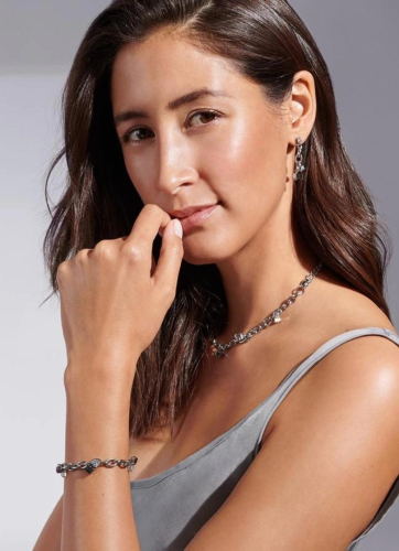 Фото Браслет Crystal-Silver Coeur de Lion 5063/30-1817