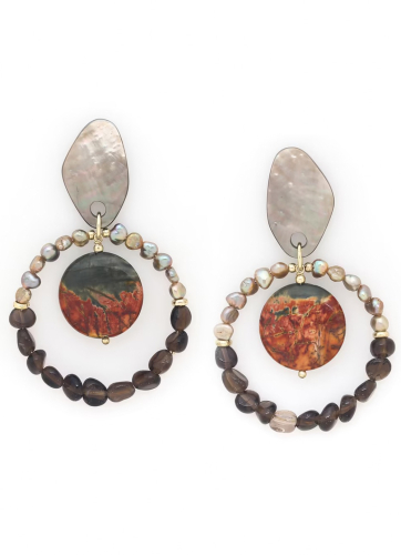 Фото Серьги L'ile Rousse Nature Bijoux 12-90421