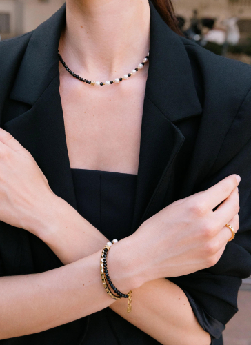 Фото Браслет Black-White Coeur de Lion 4313/30-1314