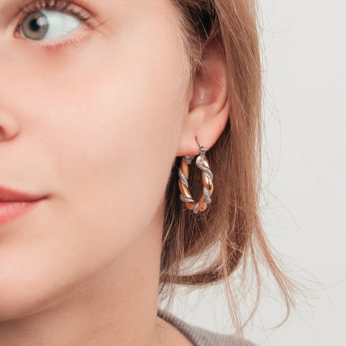 Серьги 3 в 1 Fiore Luna AWE2455-D